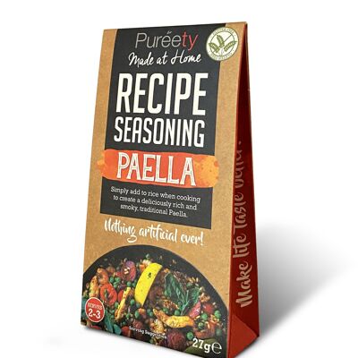 Pureety Condimento di Riso per Paella SENZA GLUTINE 27g