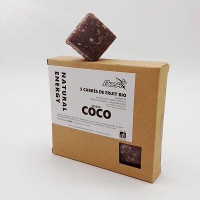 ORGANIC COCONUT ENERGY SQUARE