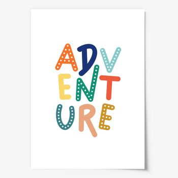 Affiche 'Aventure' - DIN A3 3