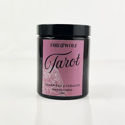 Tarot | Bois de rose et tabac | Bougie