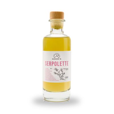 Organic SERPOLETTE in cocktail or digestive - 20 cl Wild thyme plant liqueur