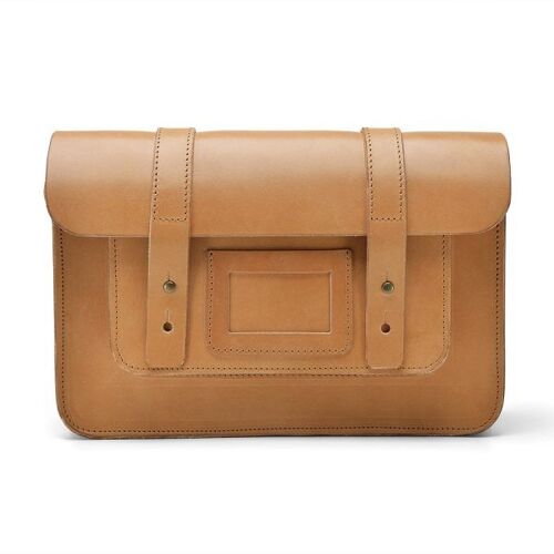 Bolso Satchel Beige