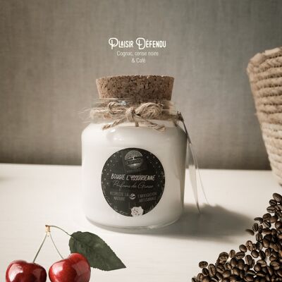 Handcrafted candle Forbidden pleasure