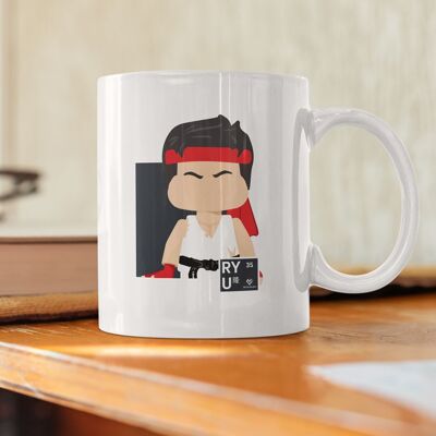 Tazza in ceramica Collezione n. 35 - Ryu Street Fighter