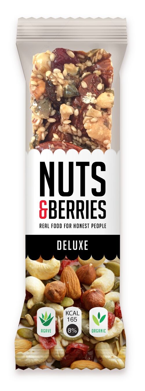 Organic nut bar deluxe