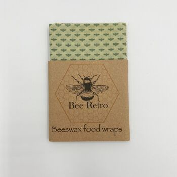Abeilles - Paquet moyen de trois enveloppes de cire d'abeille 5