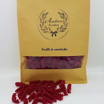 Beetroot fusilli