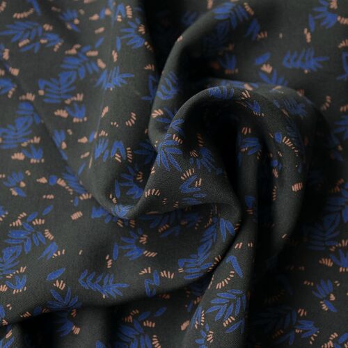 Tissu viscose Rizière - Blue