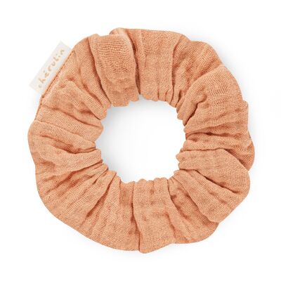 SCRUNCHIE DE MUSELINA - Coral