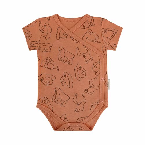 Monkey bodysuits kimono