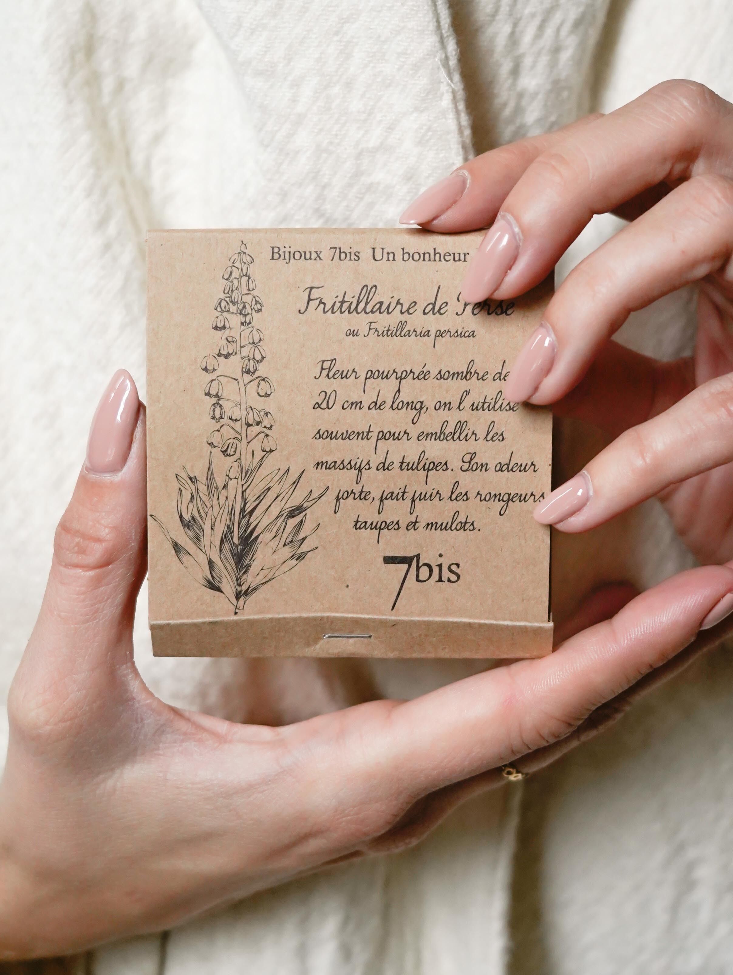 Bracciale a catena in acciaio arancio cotone persiano infusione fritillare