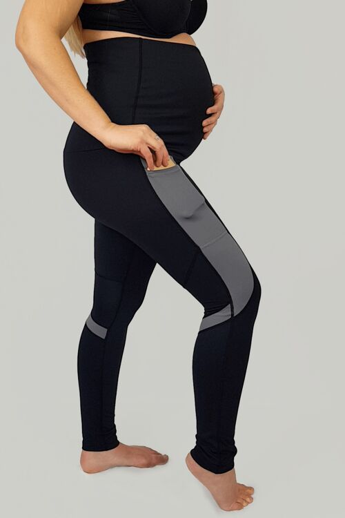 Ultimate High Impact Maternity Workout Leggings , Pink