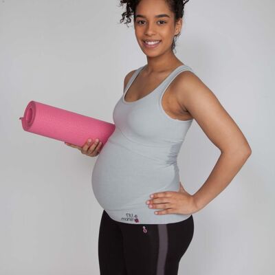 Oberteil für Schwangerschaftsgymnastik mit hohem Halt