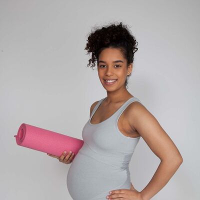 Oberteil für Schwangerschaftsgymnastik mit hohem Halt