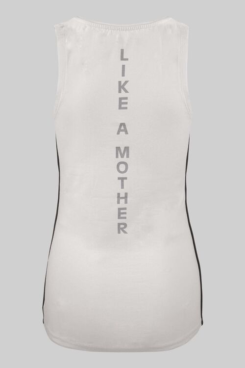 Like a Mother Exercise Vest - L - Grey