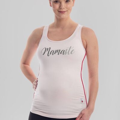 Camiseta de yoga premamá de Mamaste - Rosa