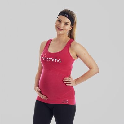 Top de soporte de entrenamiento de maternidad FitMamma