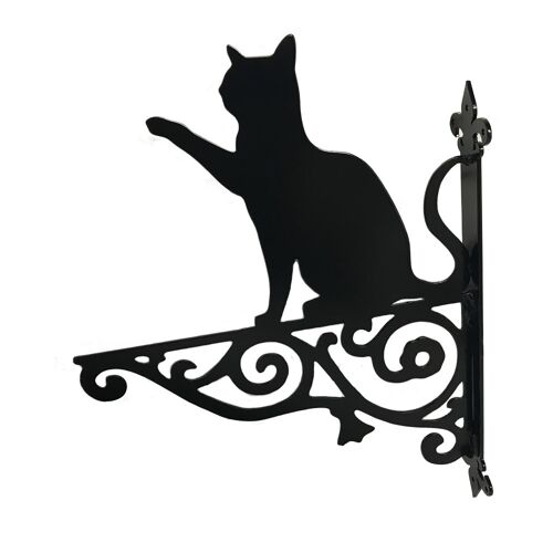 Cat Playing Ornamental Hanging Bracket