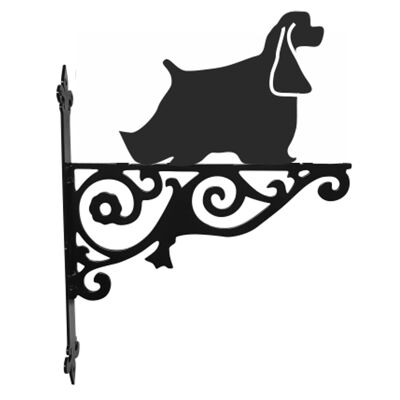 Staffa d'attaccatura ornamentale di Cocker Spaniel americano
