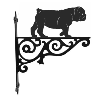 Soporte colgante ornamental de Bulldog Británico
