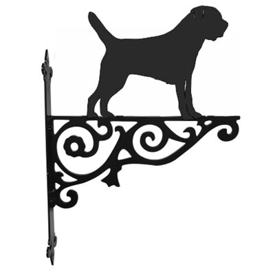 Border Terrier Ornamental Hanging Bracket