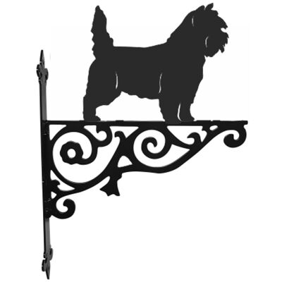 Cairn Terrier Ornamental Hanging Bracket
