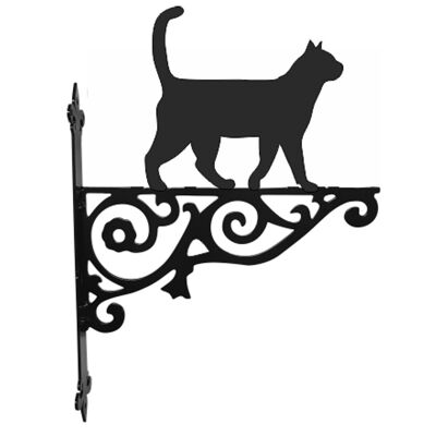 Cat Walking Ornamental Hanging Bracket