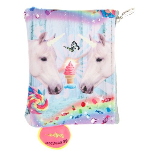 Wallet Unicorns Grey