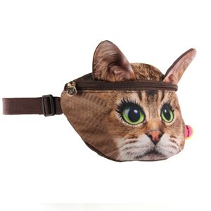 Fannypack Cat Marron