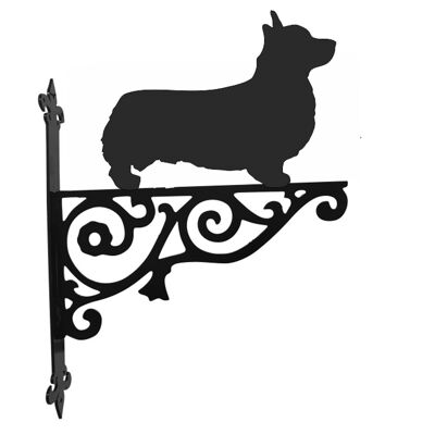 Welsh Corgi Ornamental Hanging Bracket