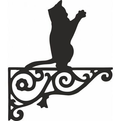 Staffa da appendere ornamentale in piedi per gatti