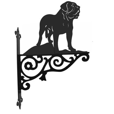 Soporte colgante ornamental Dogo de Burdeos