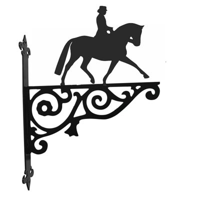 Dressage Horse Ornamental Hanging Bracket