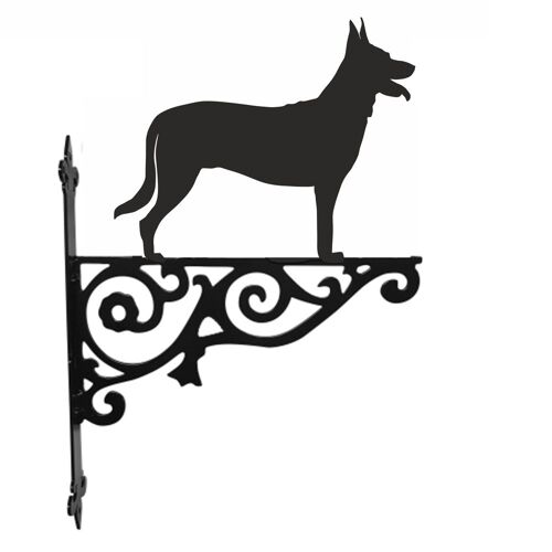 Dutch Shepherd Dog Ornamental Hanging Bracket