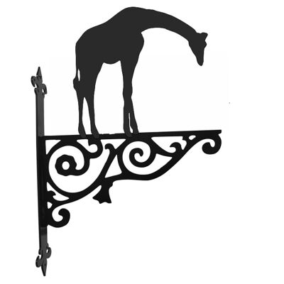 Giraffe Ornamental Hanging Bracket