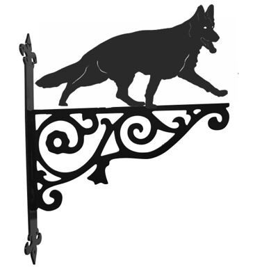 German Shepherd Ornamental Hanging Bracket