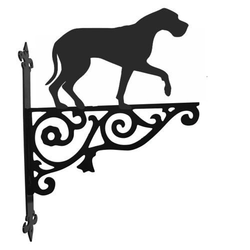 Great Dane Ornamental Hanging Bracket