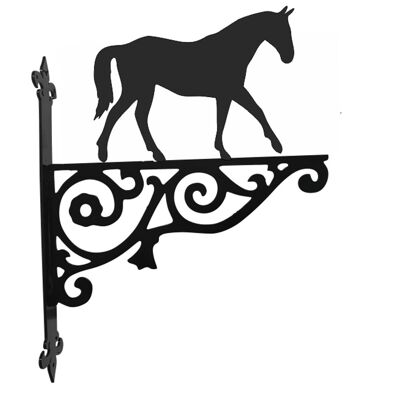 Soporte colgante ornamental para caminar a caballo