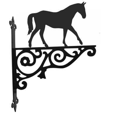 Horse Walking Ornamental Hanging Bracket