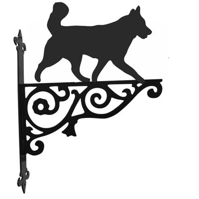 Husky Ornamental Hanging Bracket