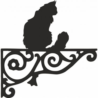 Soporte colgante ornamental de Maine Coon