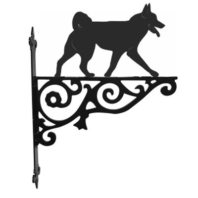 Norwegian Buhund Ornamental Hanging Bracket