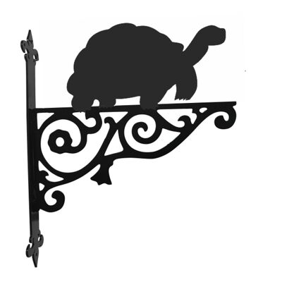 Soporte colgante ornamental de tortuga