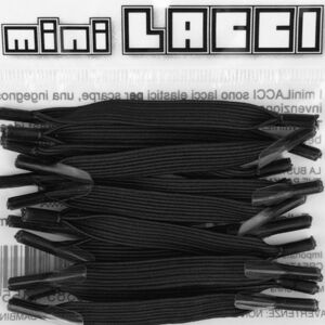 lacets élastiques miniLACCI noir
