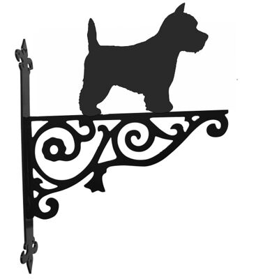 Staffa d'attaccatura ornamentale del West Highland White Terrier