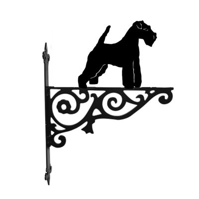 Welsh Terrier Ornamental Hanging Bracket