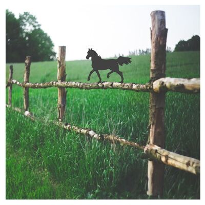 Topper de clôture de cheval arabe