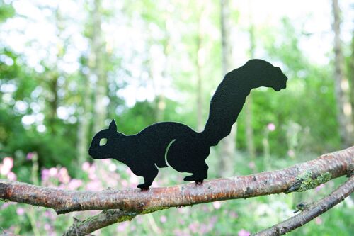Red Squirrel Fence Topper