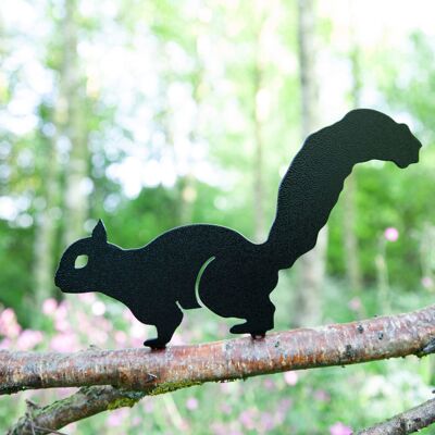 Red Squirrel Fence Topper