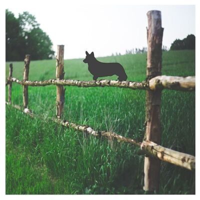 Corgi Cardigan Fence Topper